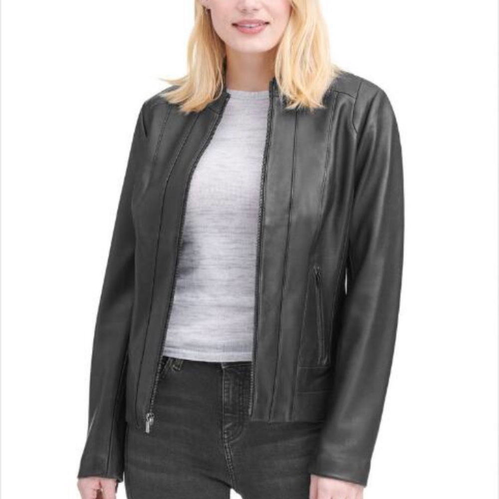 Wilson’s Leather black leather jacket